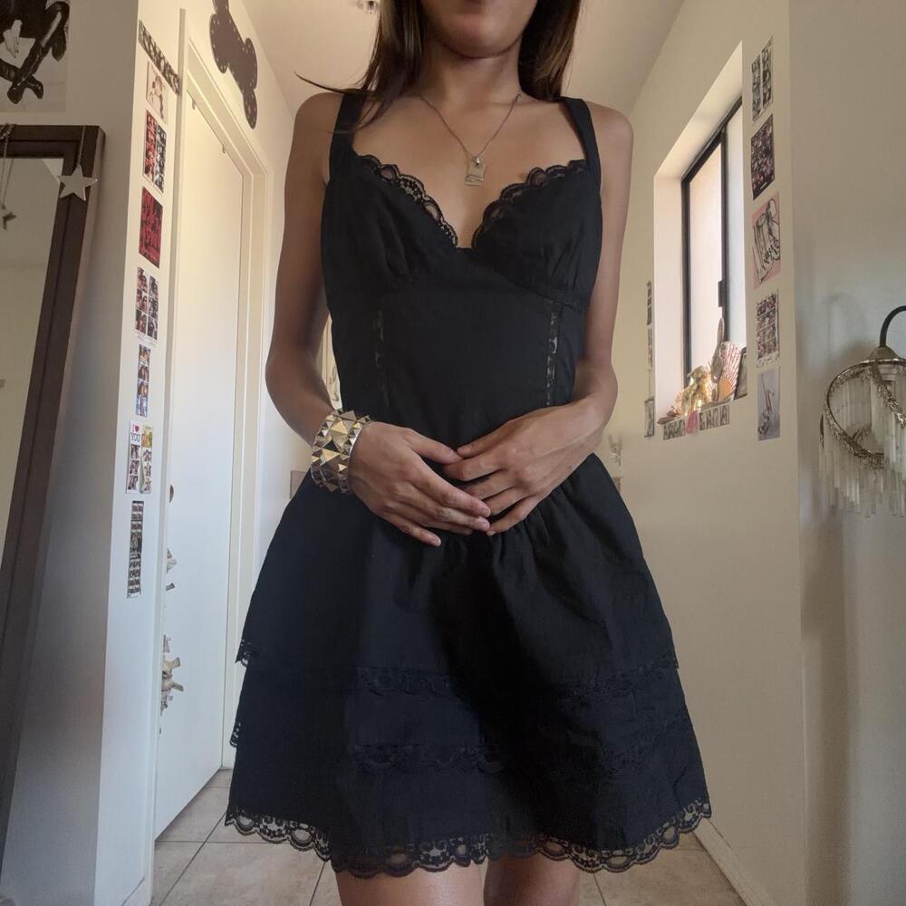 The Jennifer Black Swan Dress